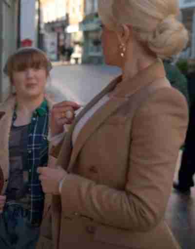 Ted Lasso 2021 Hannah Waddingham Trench Long Coat