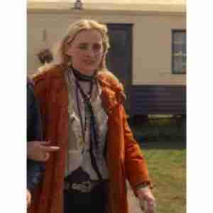 Erin Wiley Sex Education Brown Coat