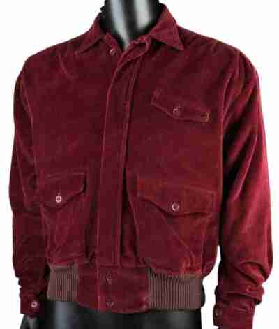 Jack Torrance The Shining Red Corduroy Jacket