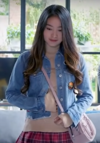Little Mom Natasha Wilona Naura Denim Jacket