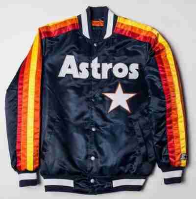 Men’s Houston Astros Bomber Blue Jacket