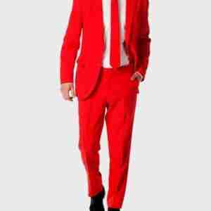 Men's Red Devil Suit