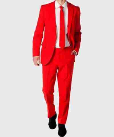 Men's Red Devil Suit