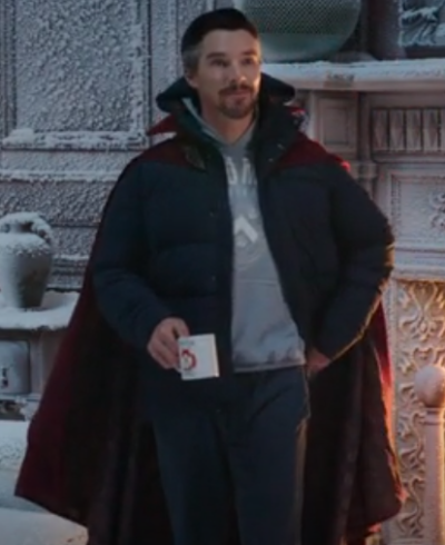 Spider-Man Benedict Cumberbatch blue Jacket