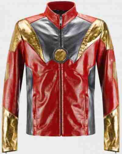 Spider-Man Homecoming Iron Man Leather Jacket