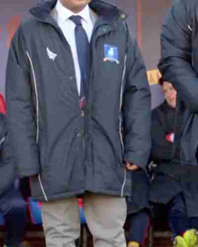 Ted Lasso Jason Sudeikis Black Track Jacket