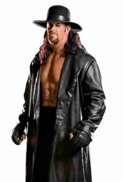 The Undertaker Long Leather Black coat
