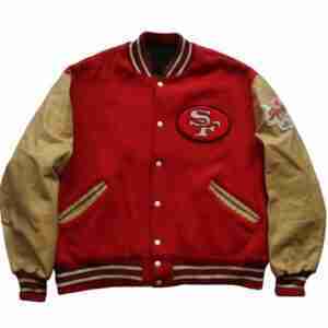 49ers Super Bowl SF Varsity Jacket