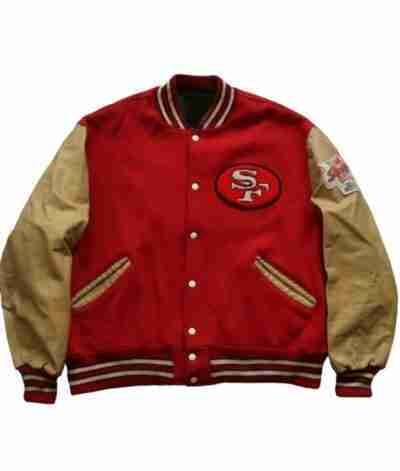 49ers Super Bowl SF Varsity Jacket