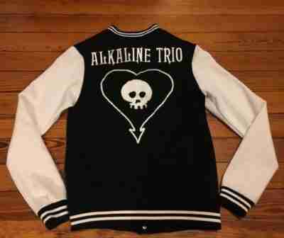 Alkaline Trio Skull Varsity Black Jacket