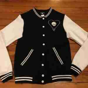 Alkaline Trio Skull Varsity Jacket