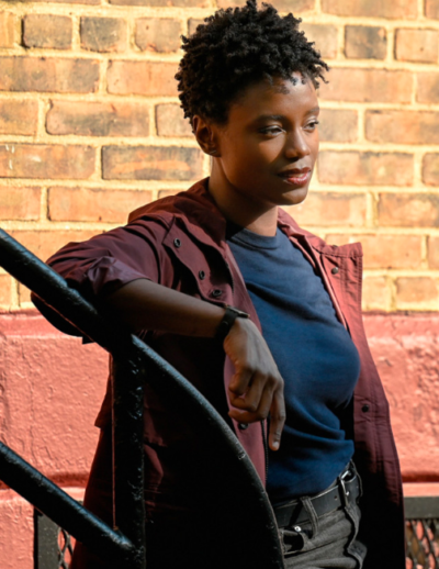 FBI Katherine Renee Turner maroon jacket Front Picture