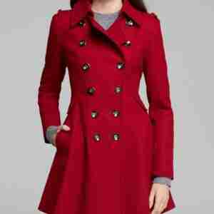 Holiday for Heroes Melissa Claire Egan Red Coat