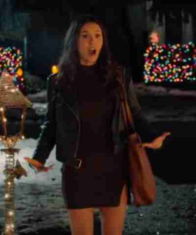 Love Hard Natalie Bauer Black Jacket
