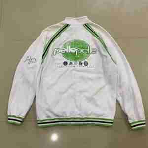 Pelle Pelle Embroidered Cotton White Jacket