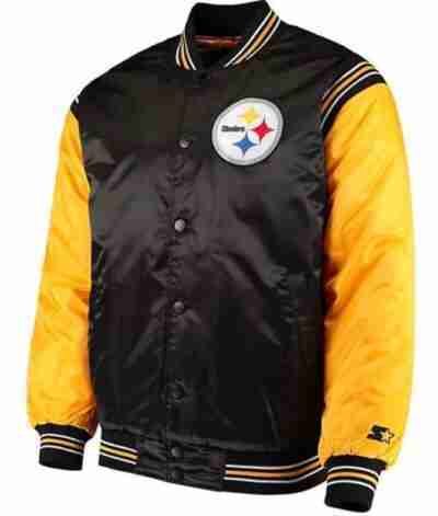 Pittsburgh Steelers Enforcer Varsity Jacket