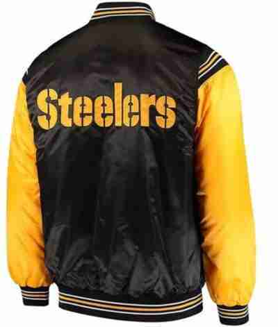 Pittsburgh Steelers Enforcer Varsity Yellow Jacket