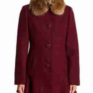 Riverdale Camila Mendes Burgundy Coat