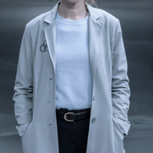 The Walking Dead Natalie Gold White Coat