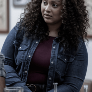The Walking Dead S02 Aliyah Royale Blue Denim Jacket