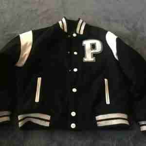 Vintage Black White Pelle Pelle Wool Jacket