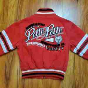 Vintage Red Pelle Pelle Varsity Red Jacket