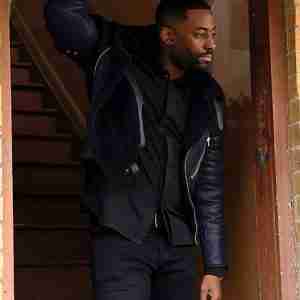 24 Legacy Ashley Thomas Fur Collar Jacket