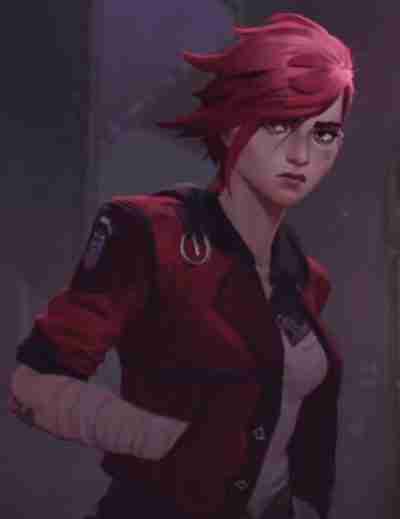 Arcane VI Violet Red Jacket