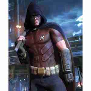 Batman Arkham City Robin Leather Vest