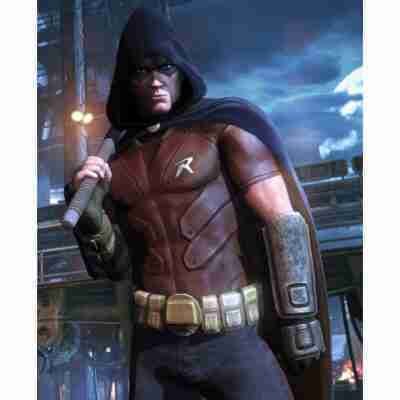 Batman Arkham City Robin Leather Vest