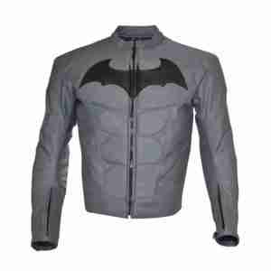 Batman Arkham Knight Game Batman Grey Leather Jacket