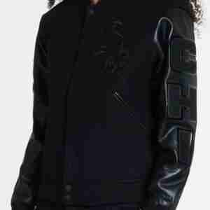 Chicago White Sox Triple Black Varsity Jacket