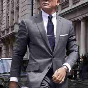 Daniel Craig Grey Blazer
