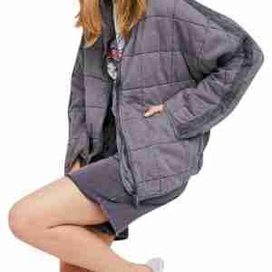 Flip Or Flop Season 12 Christina’s Grey Quilted Jacket