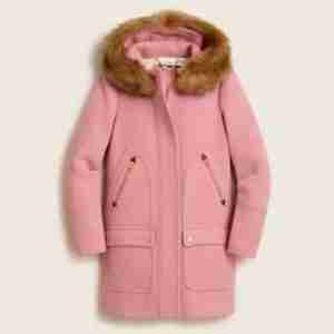 General Hospital December 2021 Willow’s Pink Fur Trim Coat
