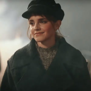 Harry Potter 20th Anniversary Return To Hogwarts Emma Watson Black Coat