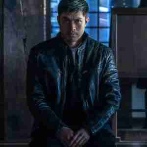 Henry Golding Snake Eyes Cafe Racer Jacket
