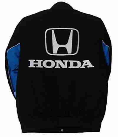 Honda Racing Cotton Black Jacket