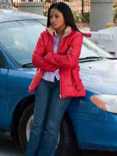 Keke Palmer Joyful Noise Red Jacket