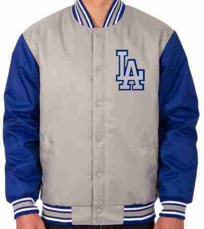 Los Angeles Dodgers Poly Twill Varsity Jacket