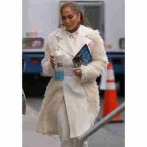 Marry Me Kat Valdez Fur White Coat