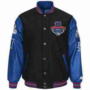 Men's Black New York Giants Varsity Jacket