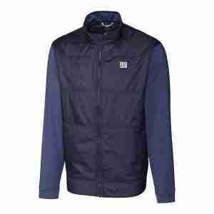 Men's Navy New York Giants Full-Zip Jacket