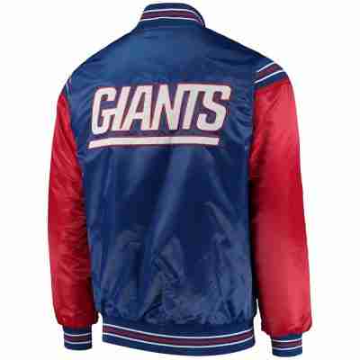 Men's New York Giants Satin Jacket 