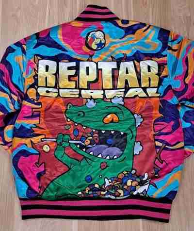 Mens Rugrats Satin Jacket