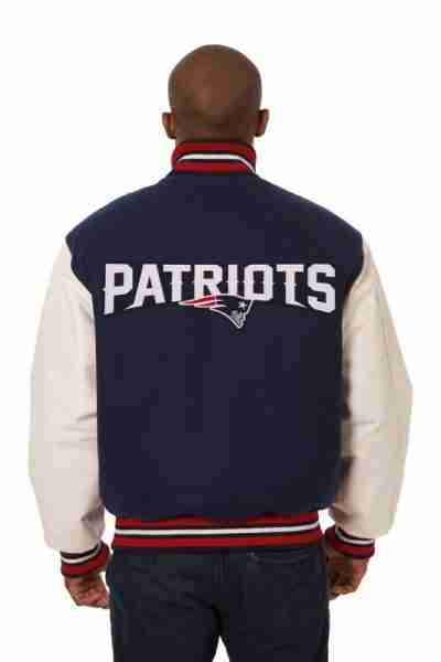 New England Patriots Two-Tone Jacket NavyWhite