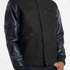 New York Yankees Triple Black Varsity Jacket