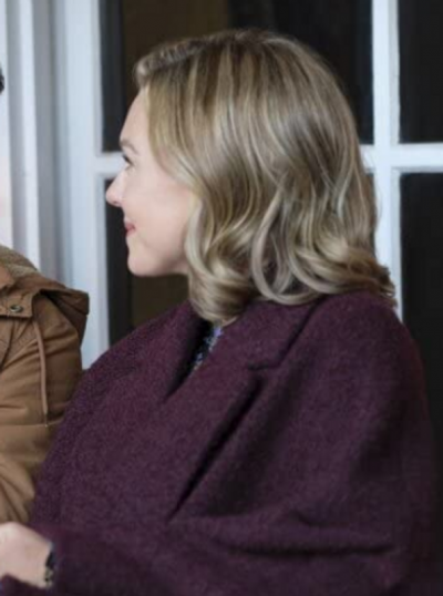 One december night Eloise Mumford purple coat