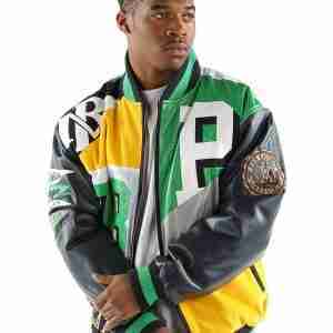 Pelle Pelle Green Leather Jacket