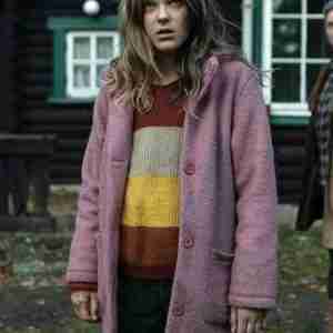 Sonja Steen Tv Series Elves Josefine Pink Coat